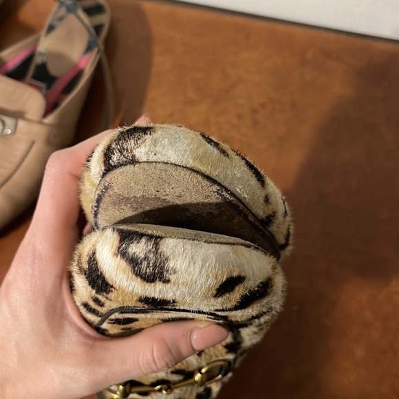 Gucci Princeton mules in calf hair leopard size 38 - Picture 10 of 11